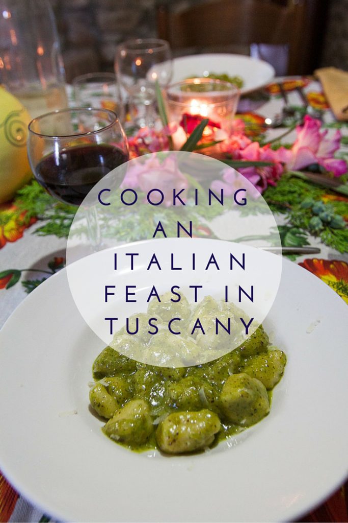 Cooking an Italian Feast in Tuscany