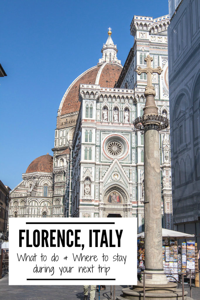 Florence, Italy has so much to offer including rich history, charming streets, delicious food, water views and so much more. Check out these tips on what to do during your next 48 hour visit to this romantic city! | www.eatworktravel.com The luxury, adventure travel couple!