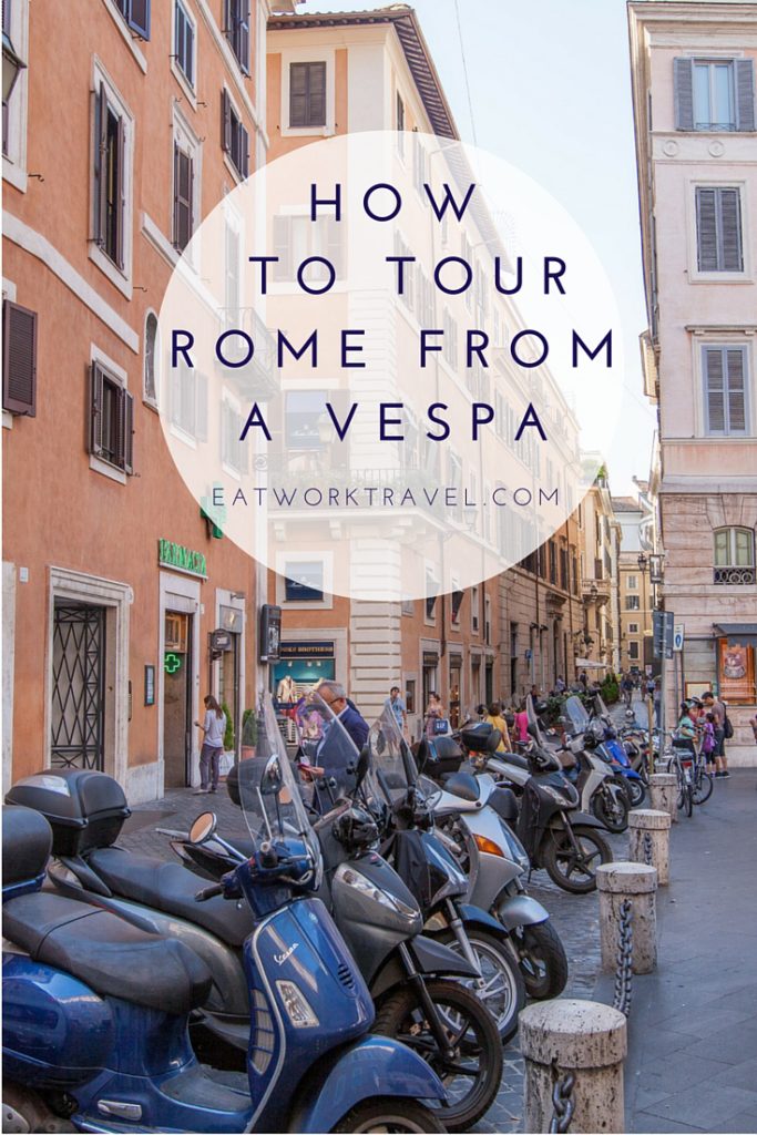 How to See Rome, Italy from a Vespa