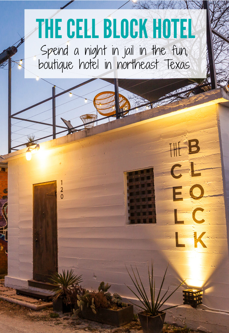 Ever heard of a luxury jail? Check out The Cell Block, a unique boutique hotel in north east Texas for a fun night escaping reality! | www.eatworktravel.com - The luxury, adventure travel couple!